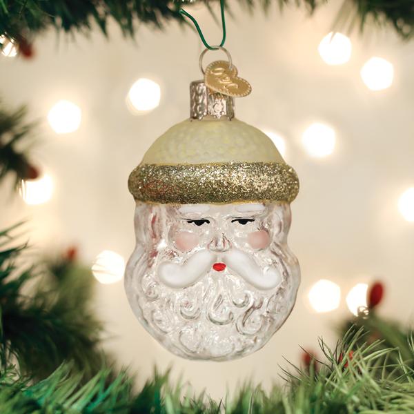 Shop For Crystal Santa Ornament