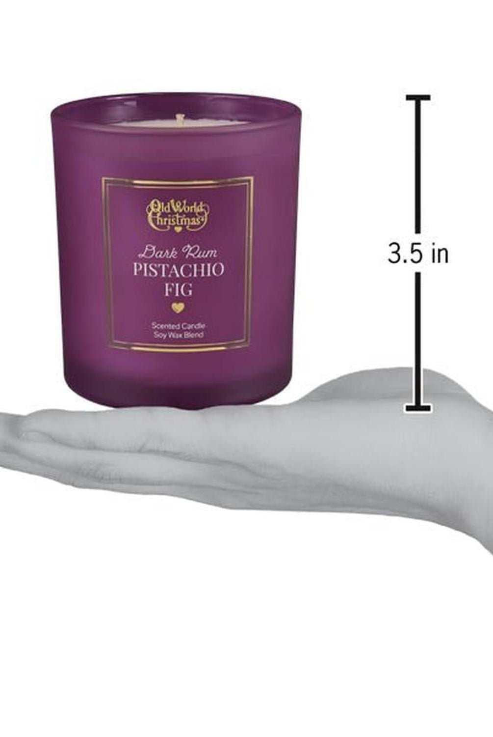 Dark Rum Pistachio Fig Candle