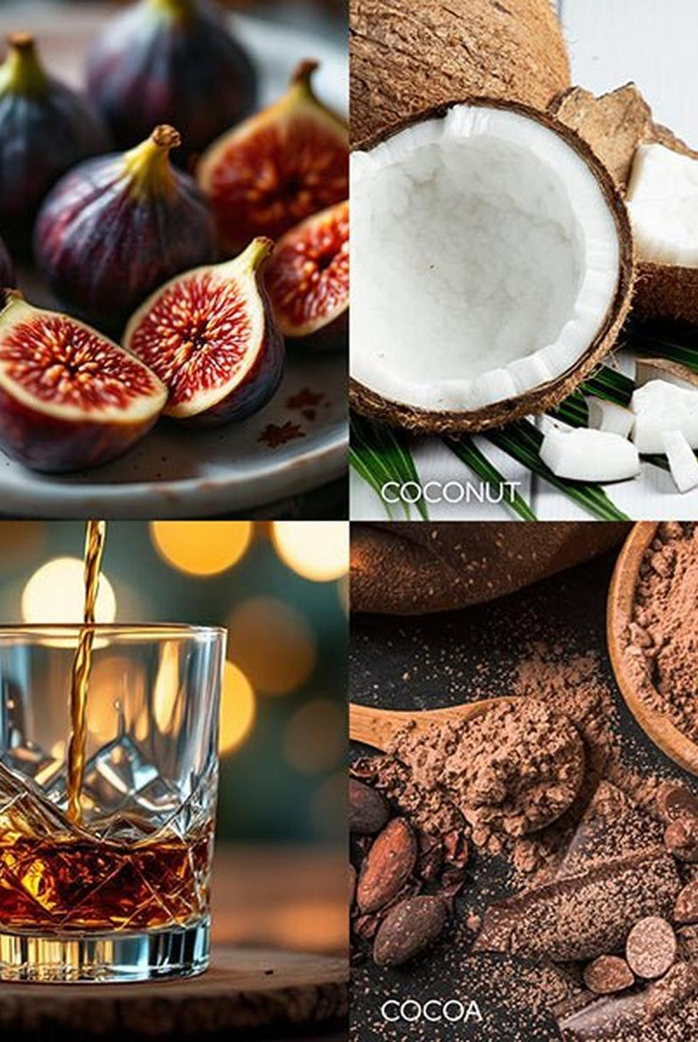 Dark Rum Pistachio Fig Candle