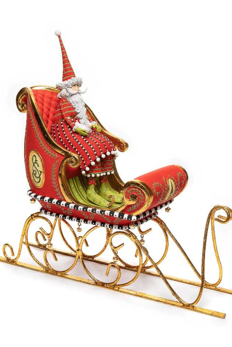 Shop For Dash Away Santa & Sleigh Figure Set
