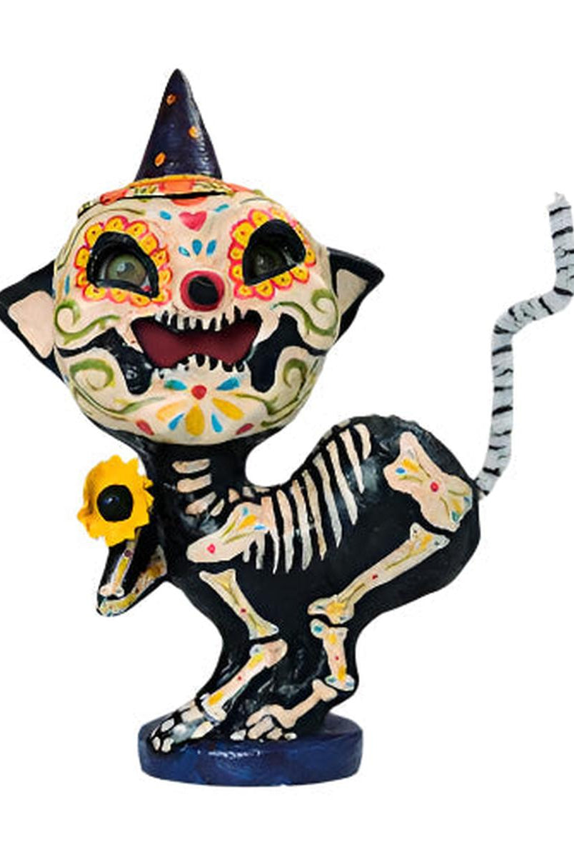 Shop For Day of the Dead Kitty Luminary Figure