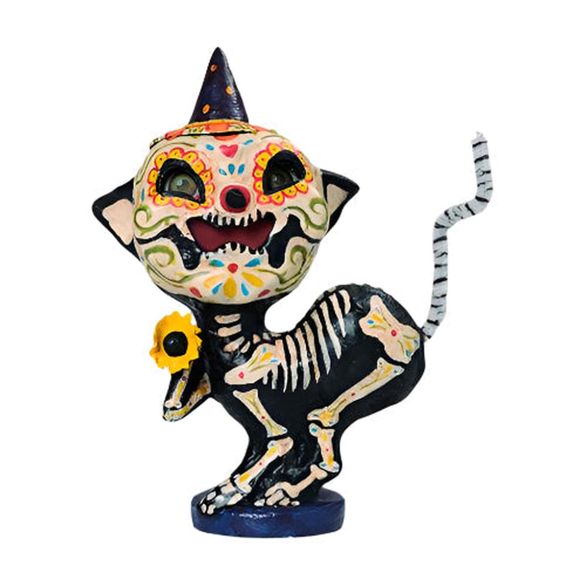 Shop For Day of the Dead Kitty Luminary Figure