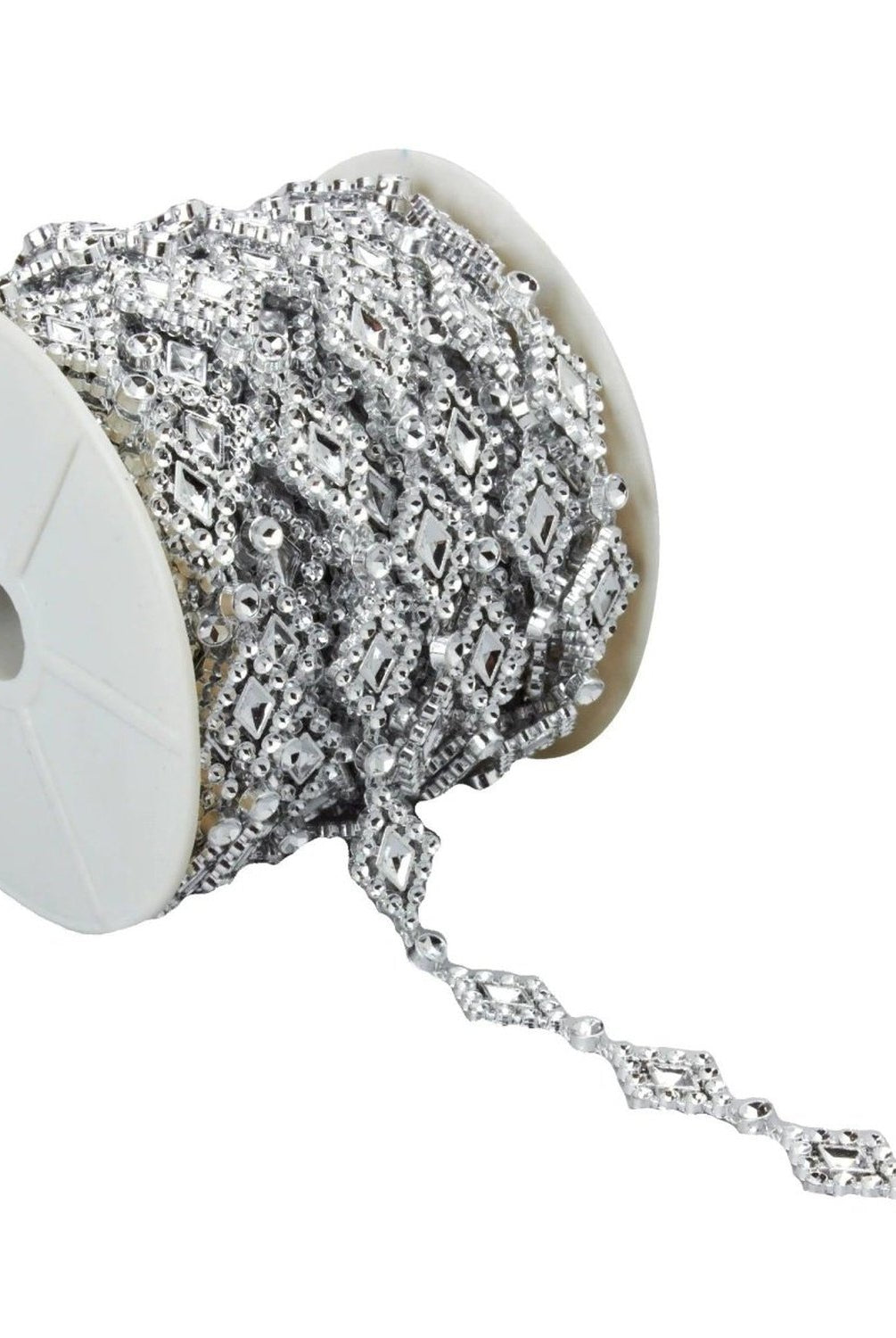 Shop For Diamond Shaped Rhinestone Trimming (15 Yards)