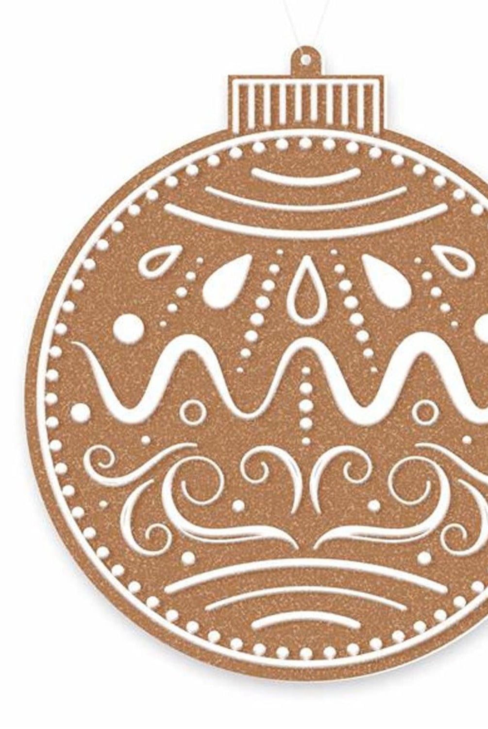 Double Sided Gingerbread Ornament (Asst 2)