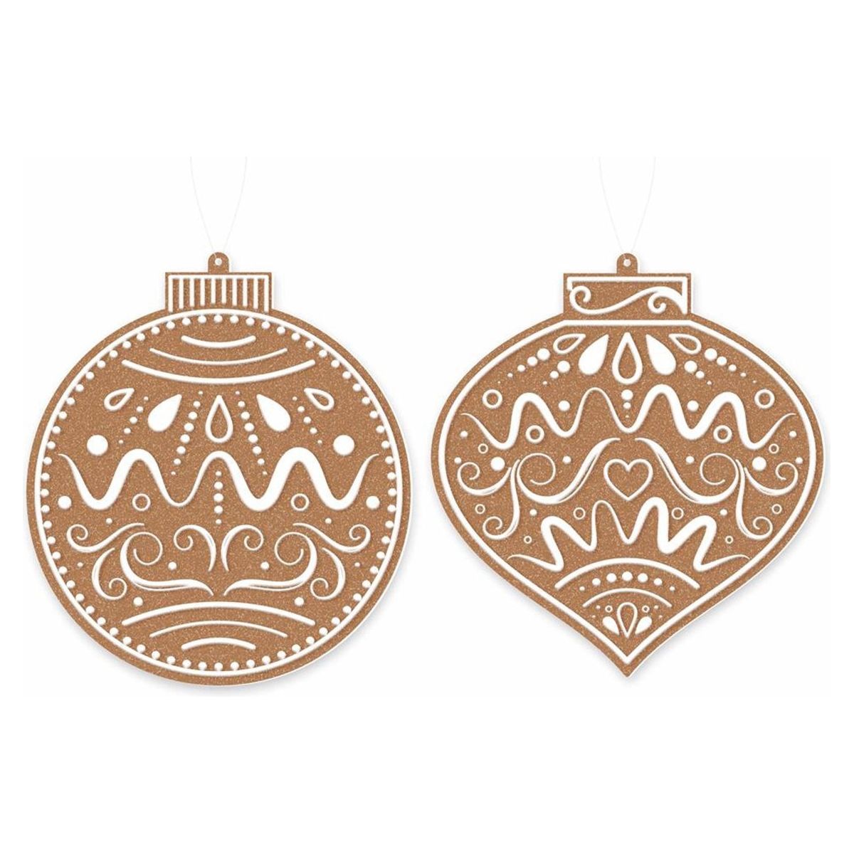 Shop For Double Sided Gingerbread Ornament (Asst 2)