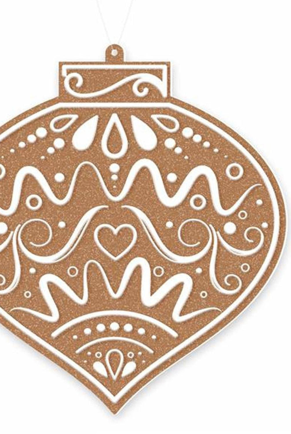 Double Sided Gingerbread Ornament (Asst 2)