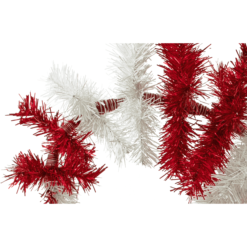 Shop For Dr. Seuss Red & White Tinsel Christmas Tree
