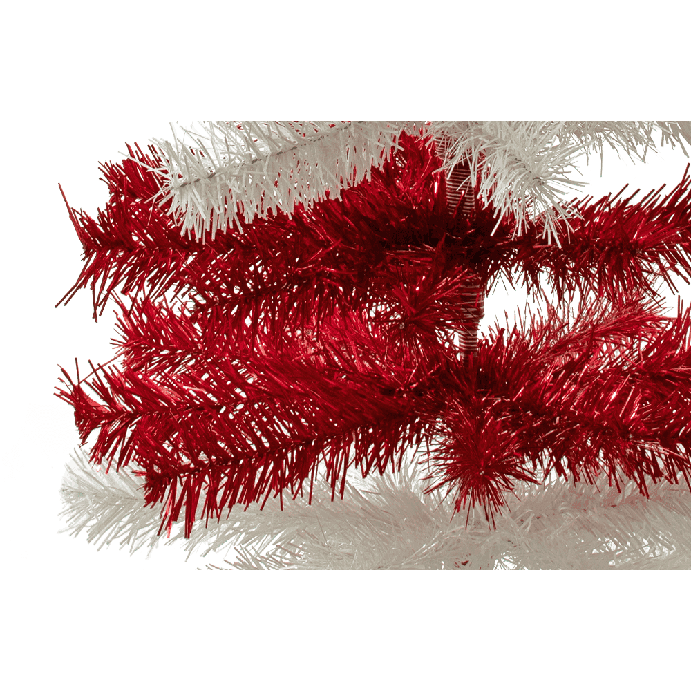 Shop For Dr. Seuss Red & White Tinsel Christmas Tree
