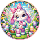 Shop For Easter Bunny and Eggs 2D Sign