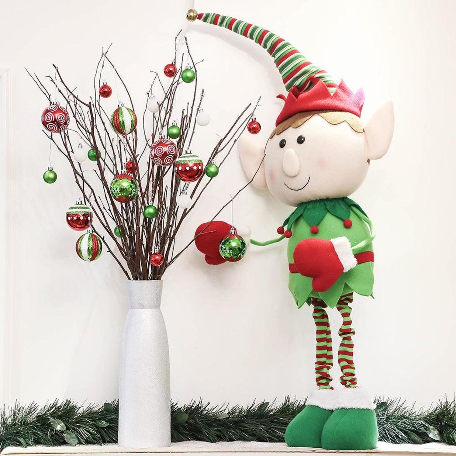Shop For Elf Theme Christmas Ornament, Set of 9