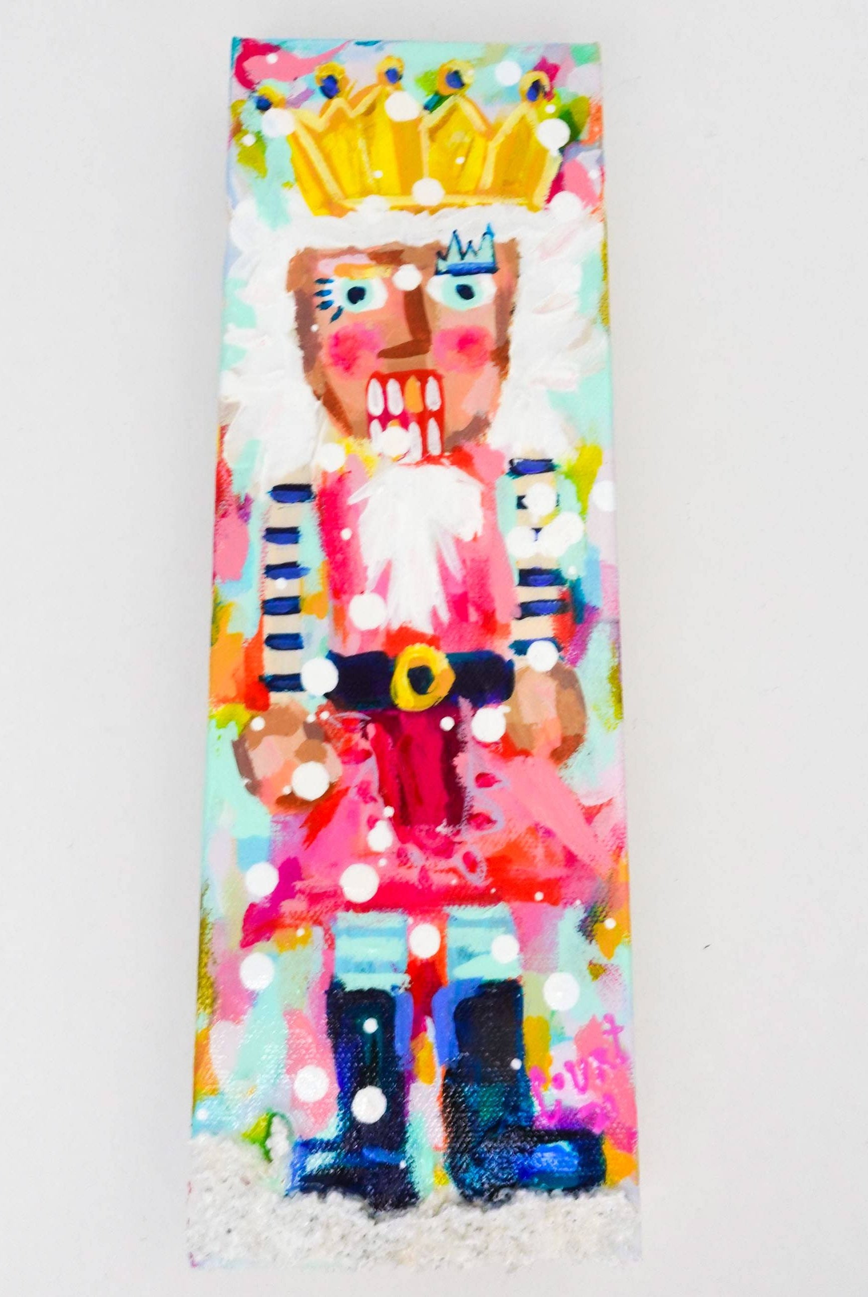 Shop For Elle Pink Nutcracker Painting 4x12