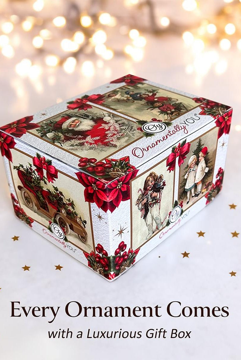 Shop For Enchanting Pink Santa Head Glass Ornament