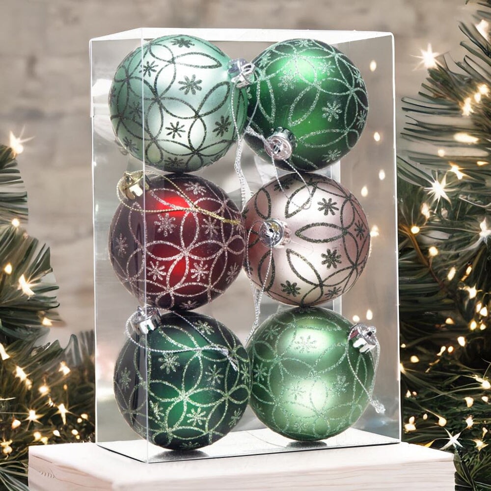 Shop For Enchanting Subtle Nature Ornament Bundle (Set of 6)