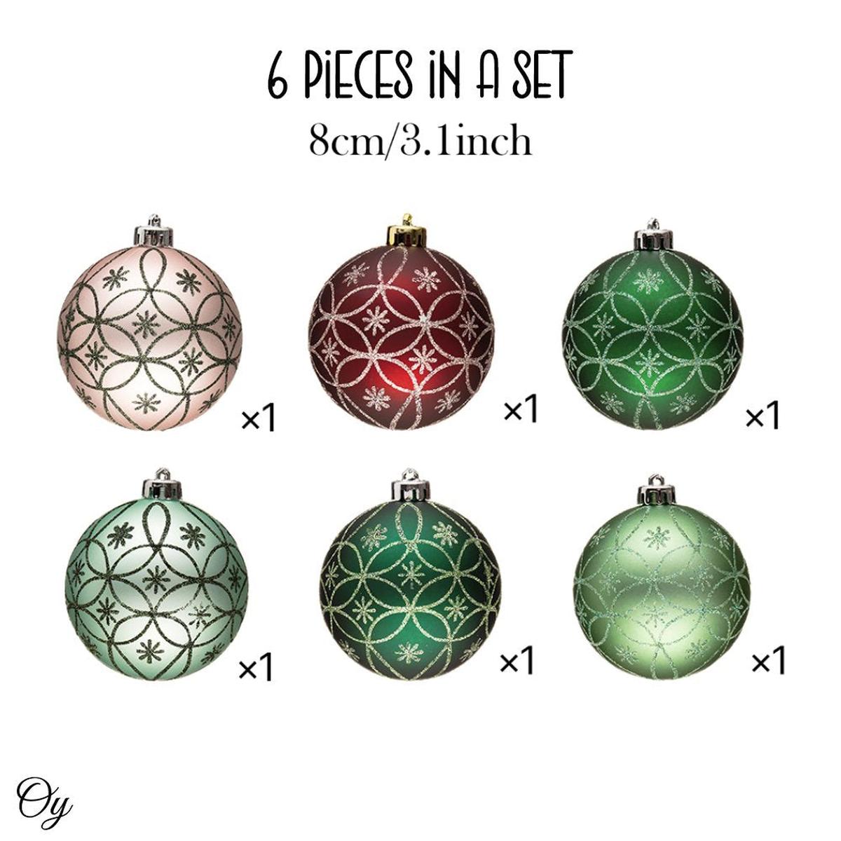 Shop For Enchanting Subtle Nature Ornament Bundle (Set of 6)