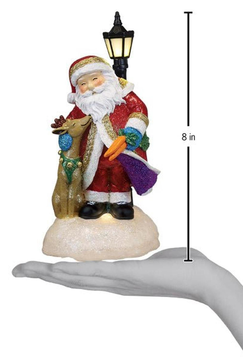 Endeering Santa Lighted Figurine