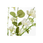 Shop For Fabric Flower Eucalyptus Spray: White at Michelle's aDOORable Creations