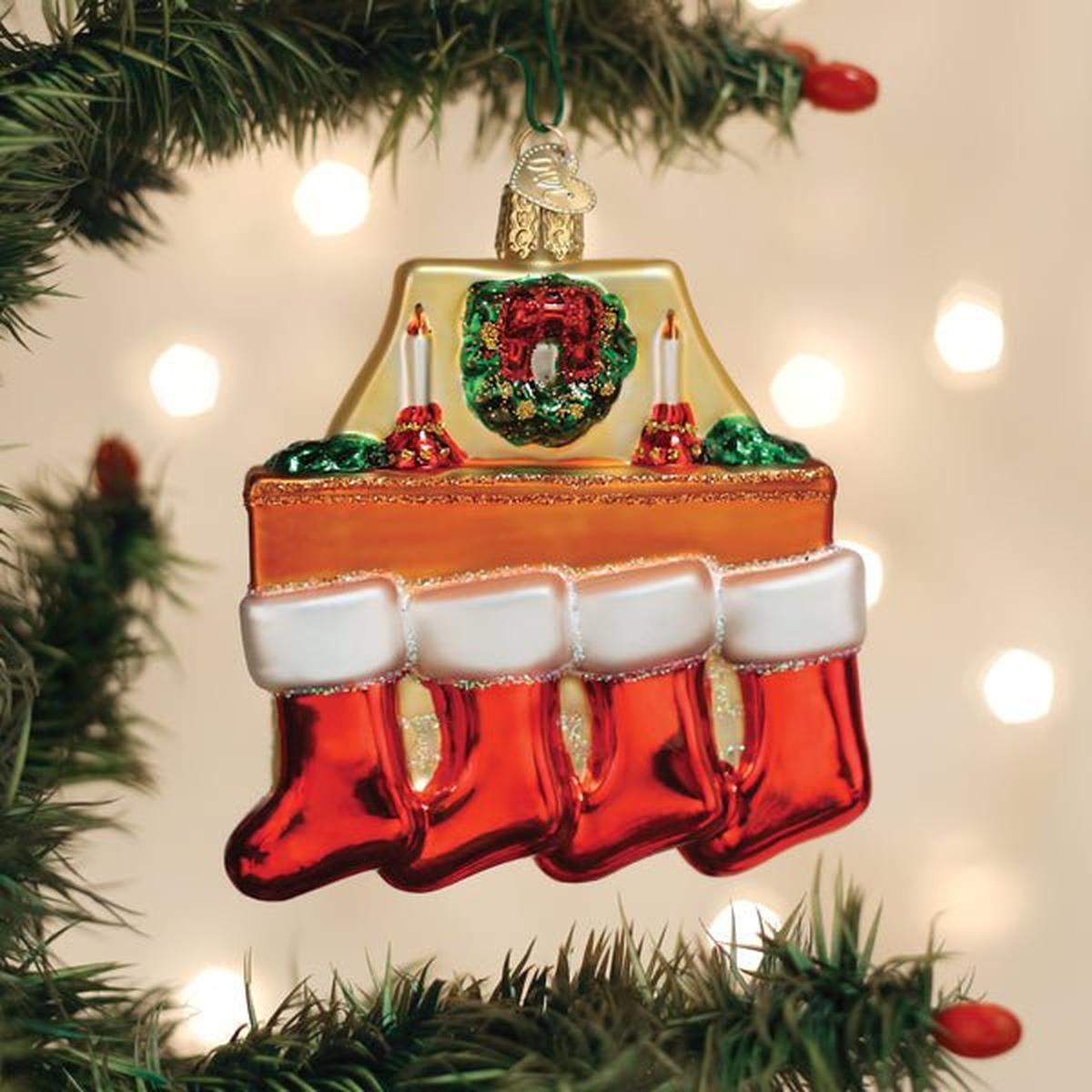 Shop For Family Of 4 Stockings Ornament