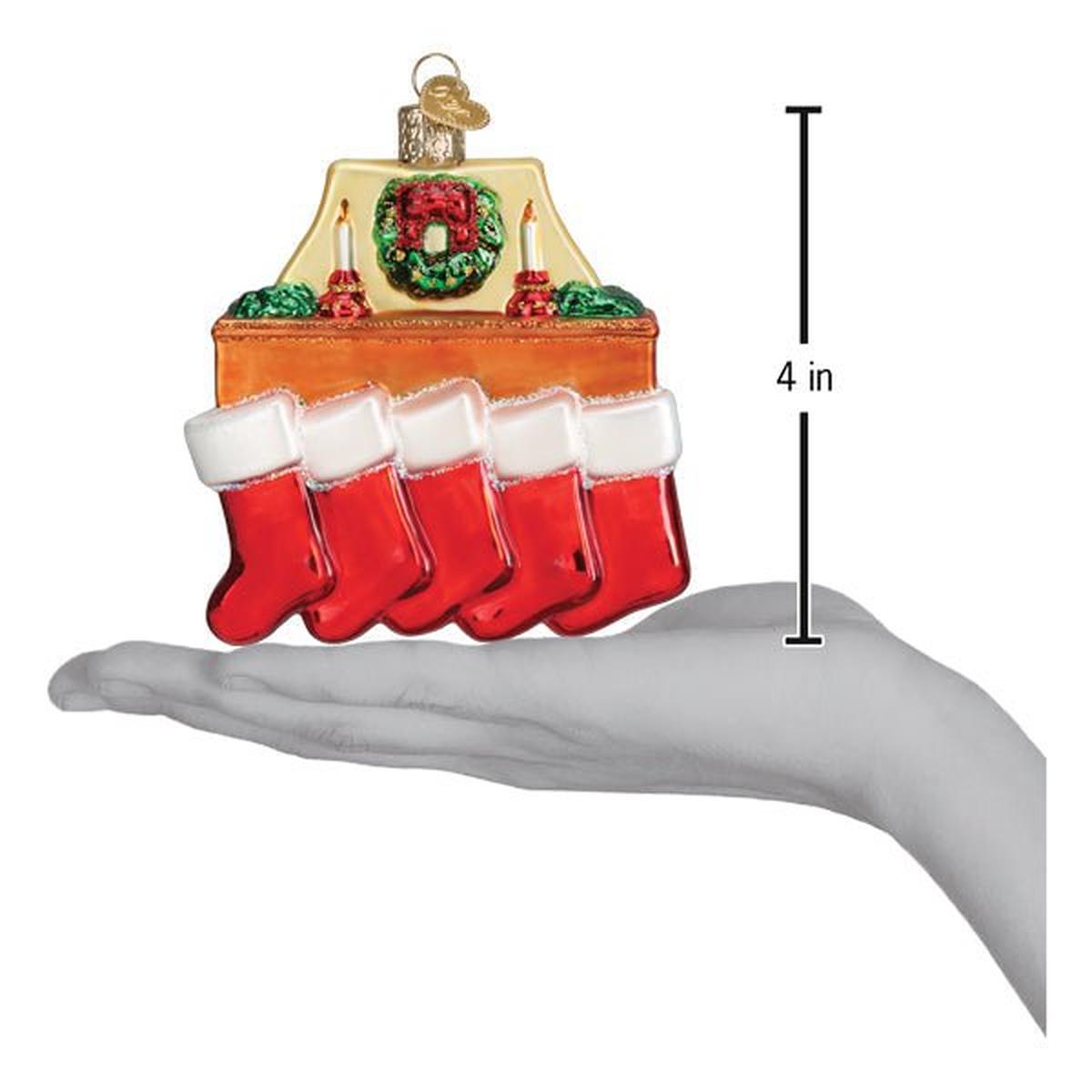 Shop For Family Of 5 Stockings Ornament