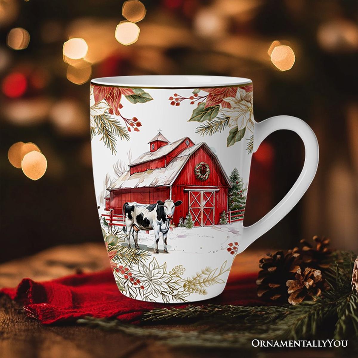 Shop For Fancy Farmhouse Holiday Mugs (Set of 4)