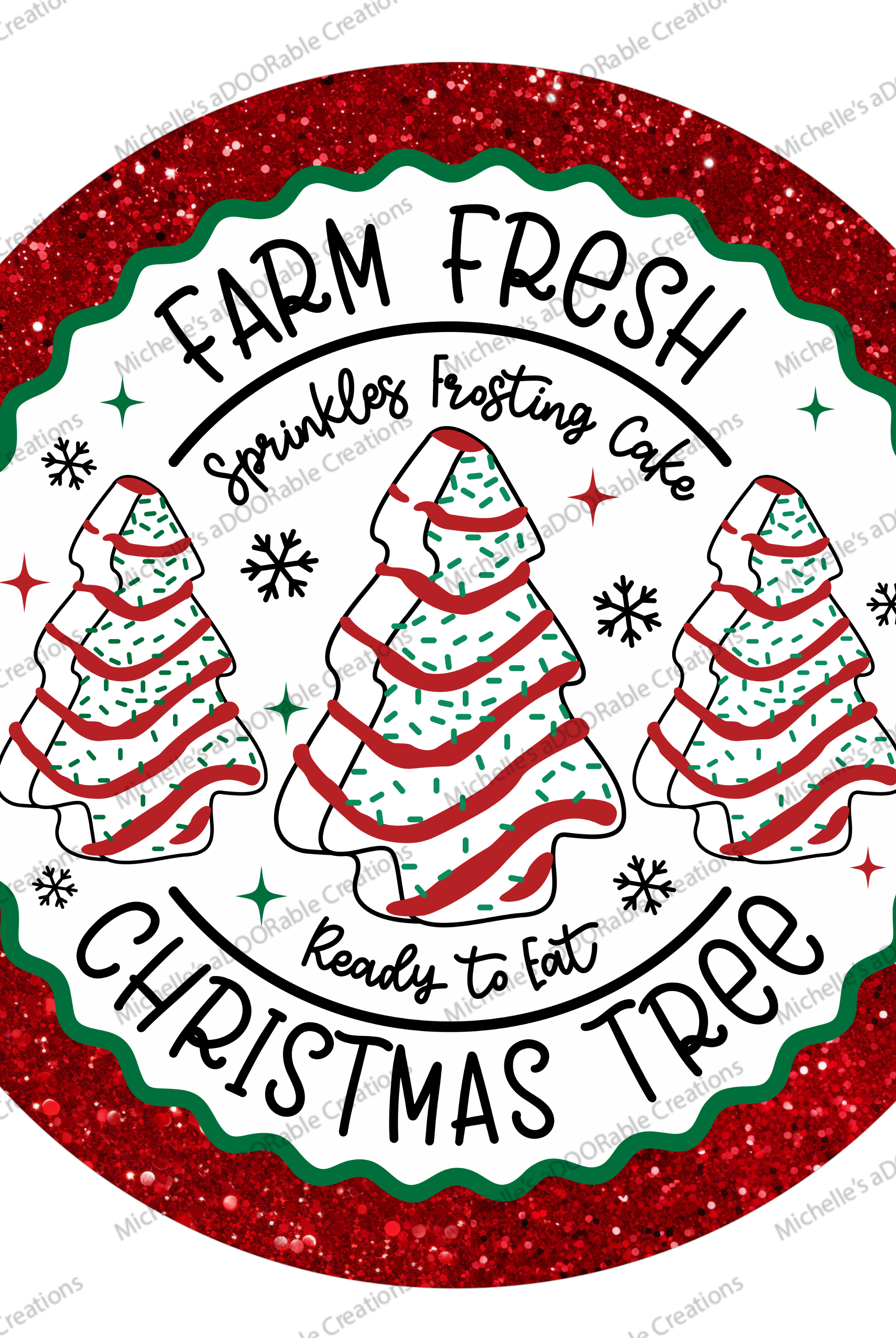 Shop For Farm Fresh Christmas Tree Glitter Sign