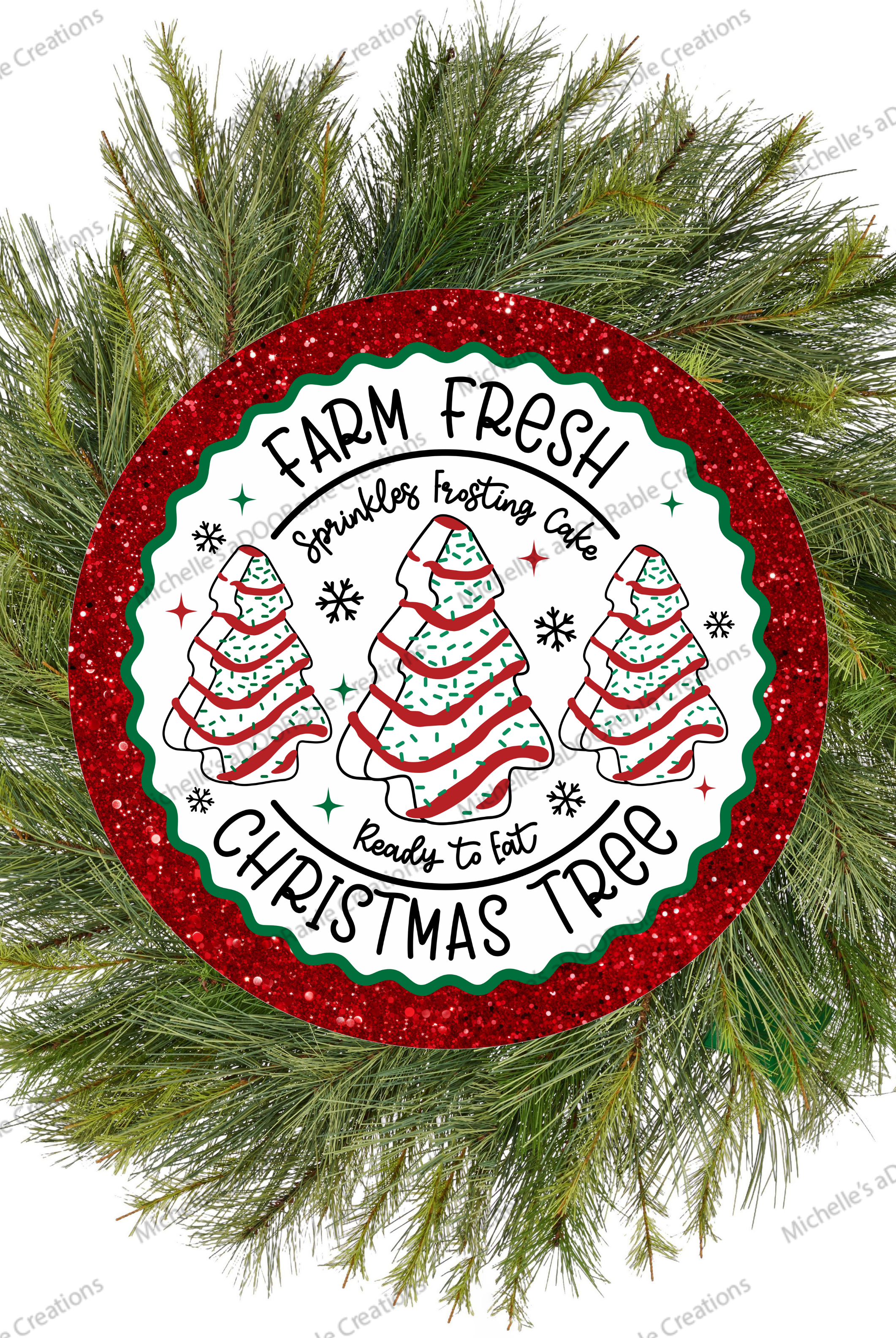 Shop For Farm Fresh Christmas Tree Glitter Sign