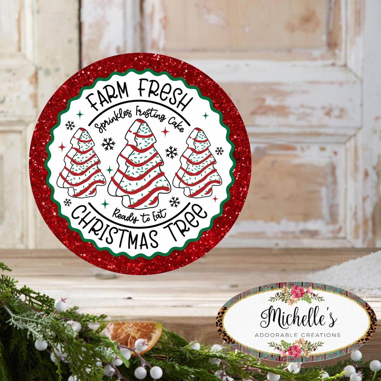 Shop For Farm Fresh Christmas Tree Glitter Sign