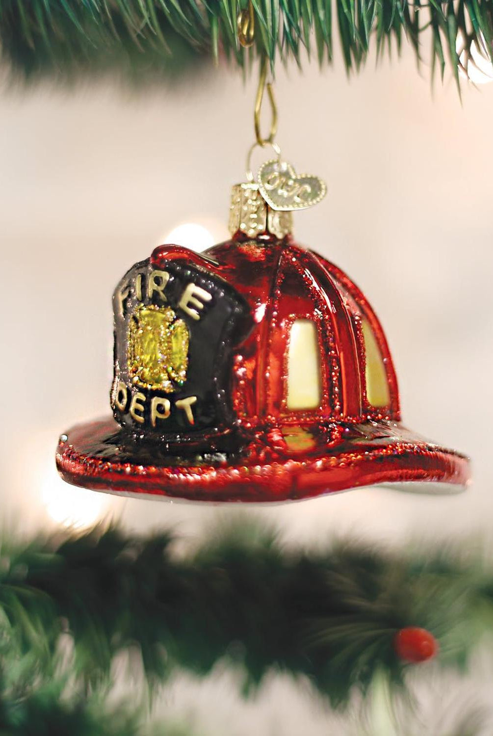 Fireman's Helmet Ornament