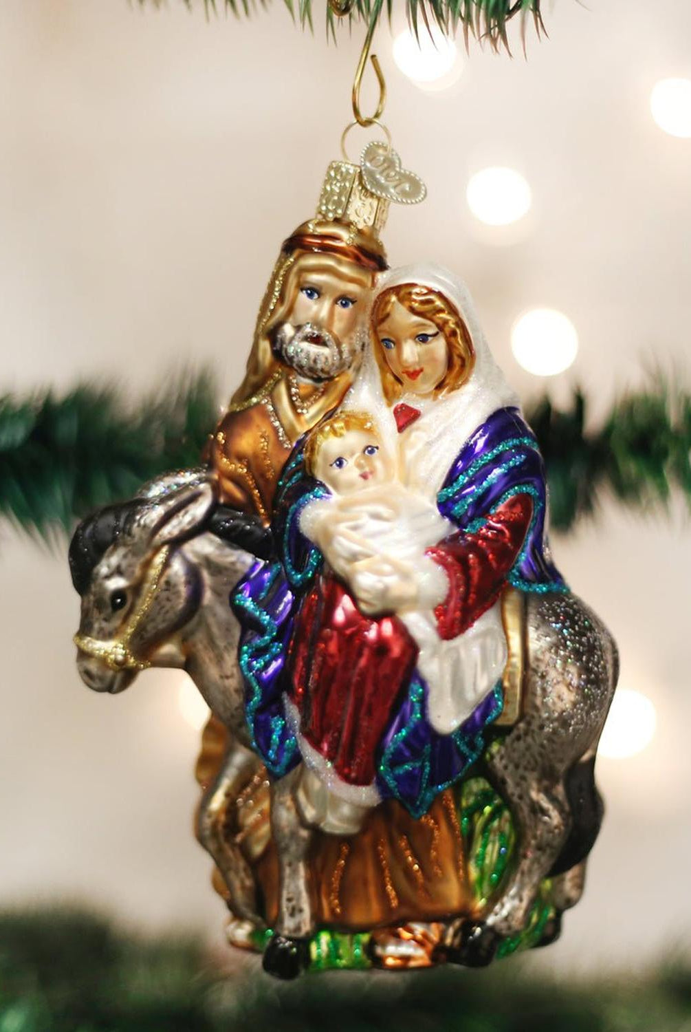 Shop For Flight To Egypt Ornament