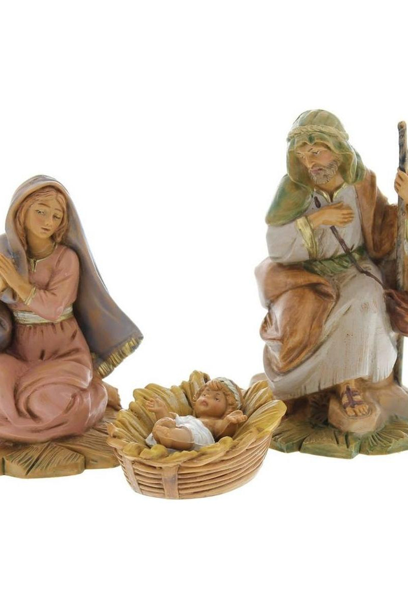 Shop For Fontanini 7 Piece Nativity Set with Italian Wood Stable at Michelle's aDOORable Creations