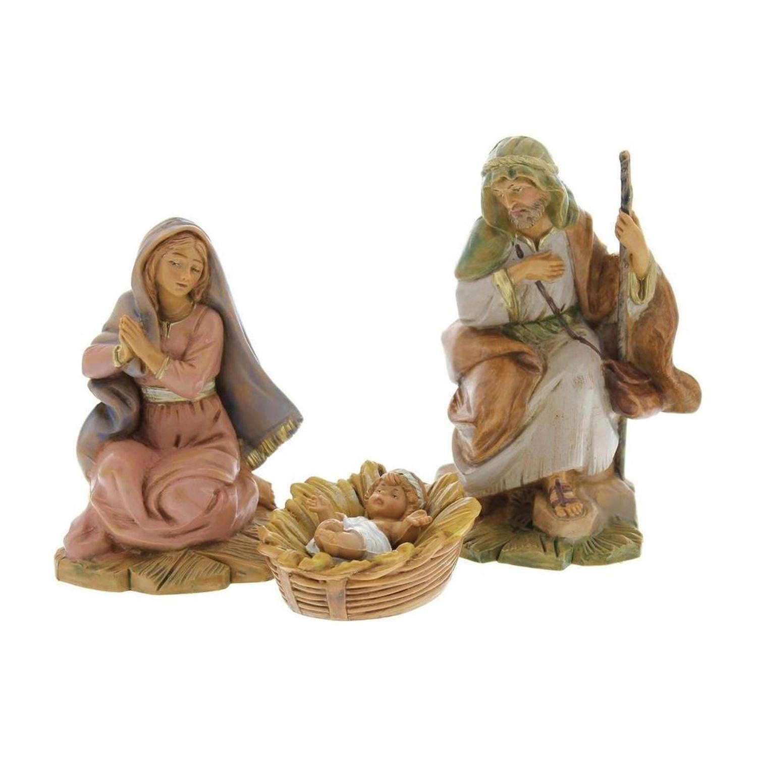 Shop For Fontanini 7 Piece Nativity Set with Italian Wood Stable at Michelle's aDOORable Creations