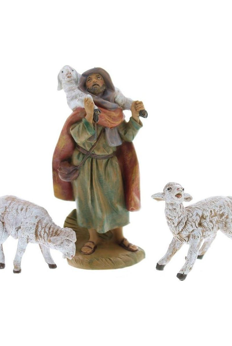 Shop For Fontanini 7 Piece Nativity Set with Italian Wood Stable at Michelle's aDOORable Creations