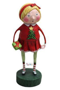 Shop For Gift Exchange Girl Christmas Figurine