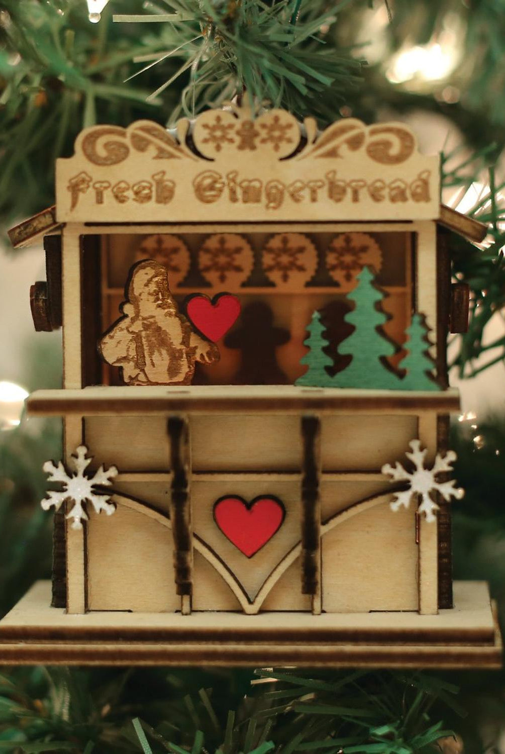 Ginger Market Ornament