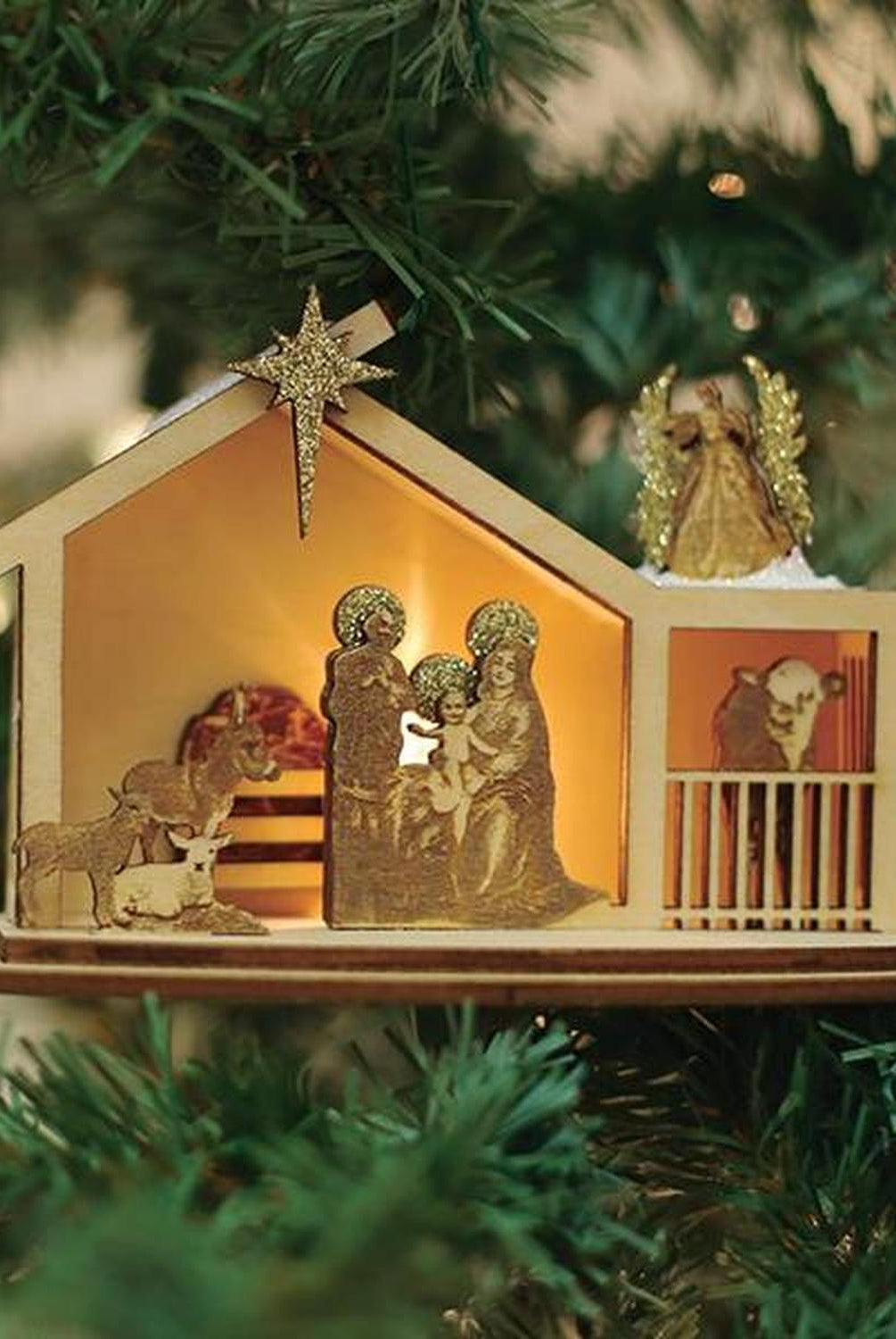 Shop For Ginger Nativity Ornament