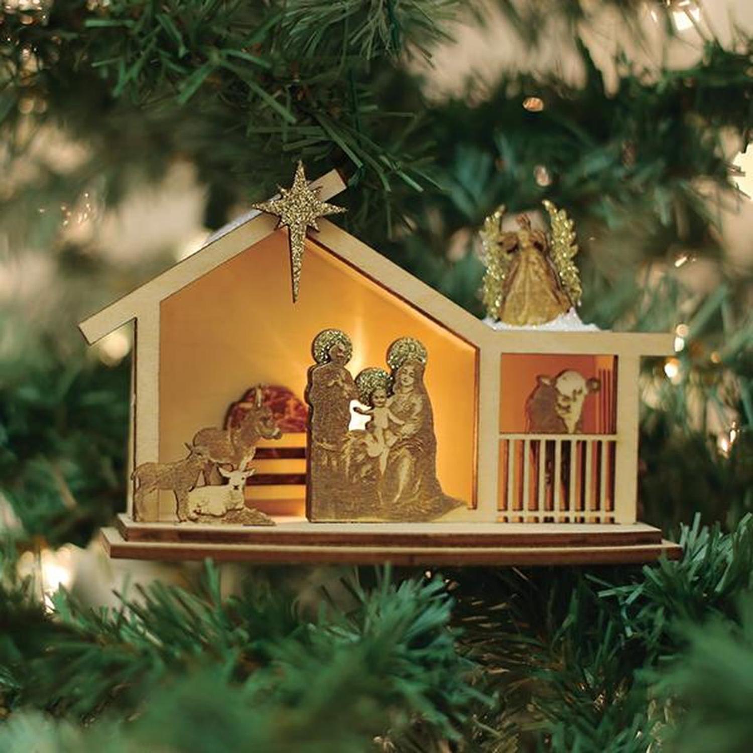 Shop For Ginger Nativity Ornament