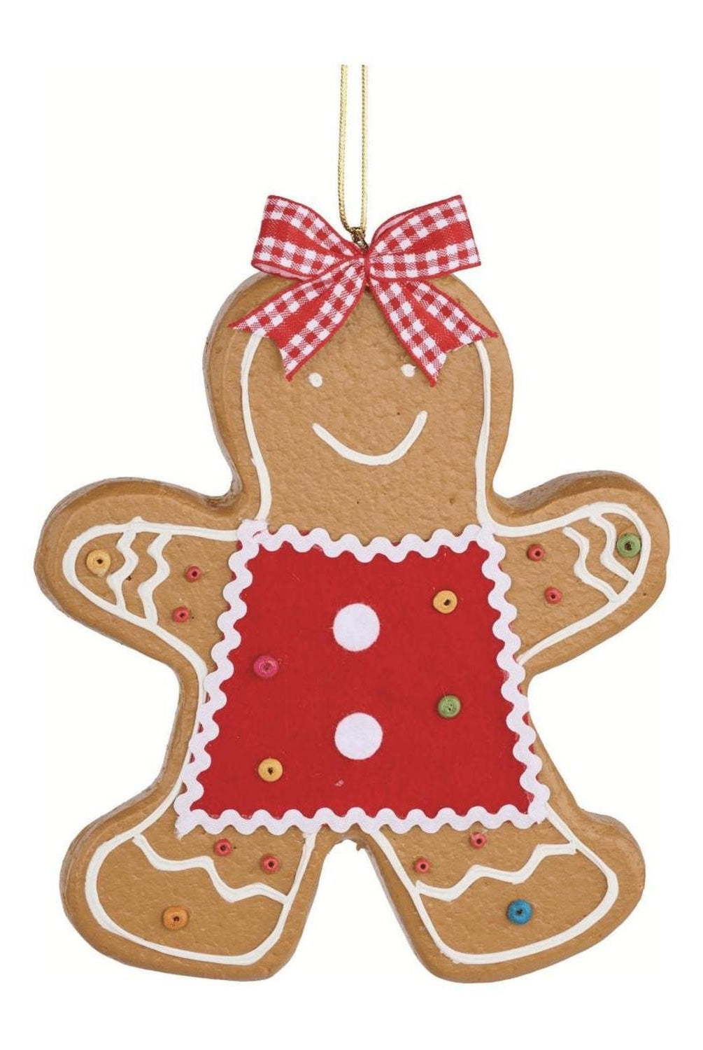 Gingerbread Boy & Girl Ornament