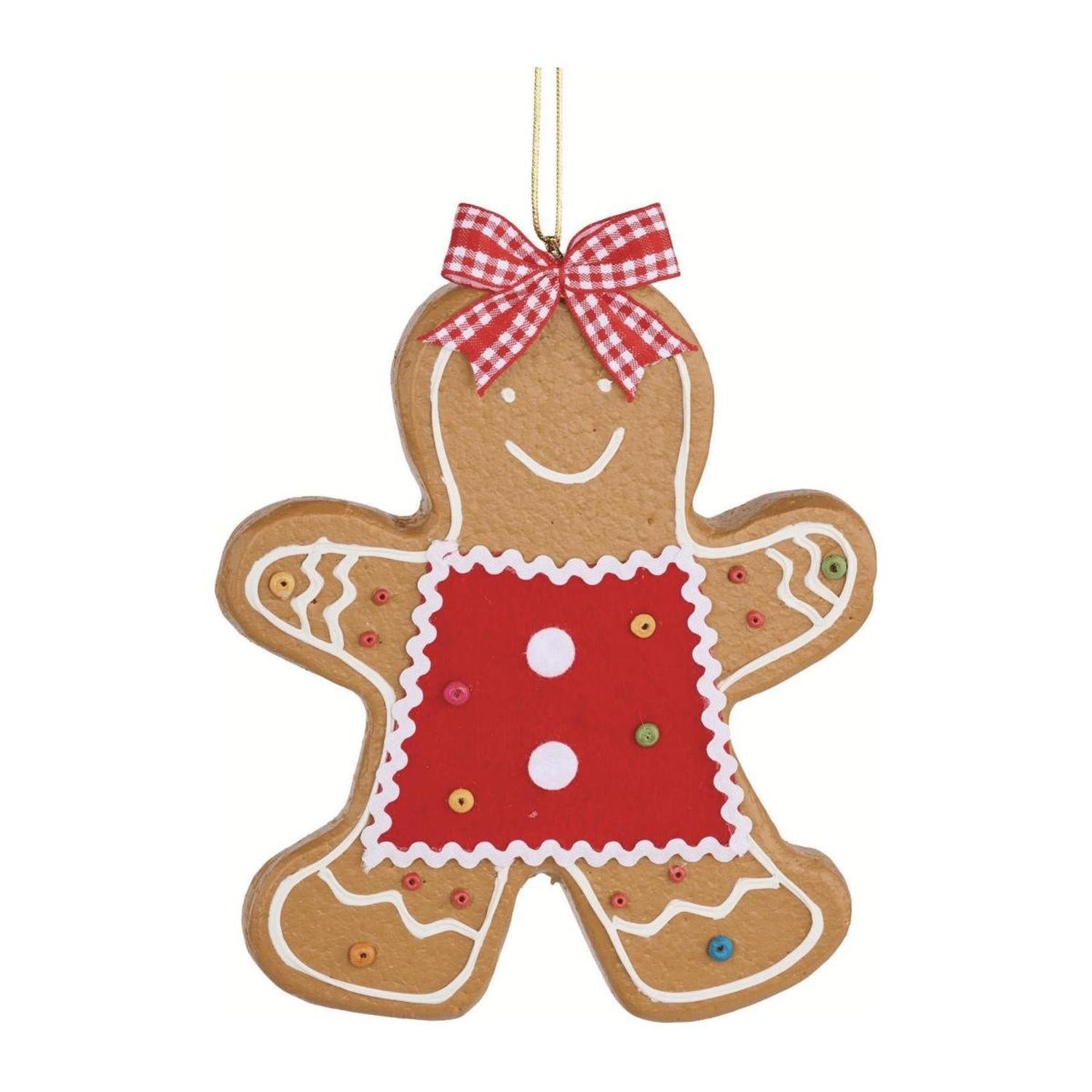 Gingerbread Boy & Girl Ornament