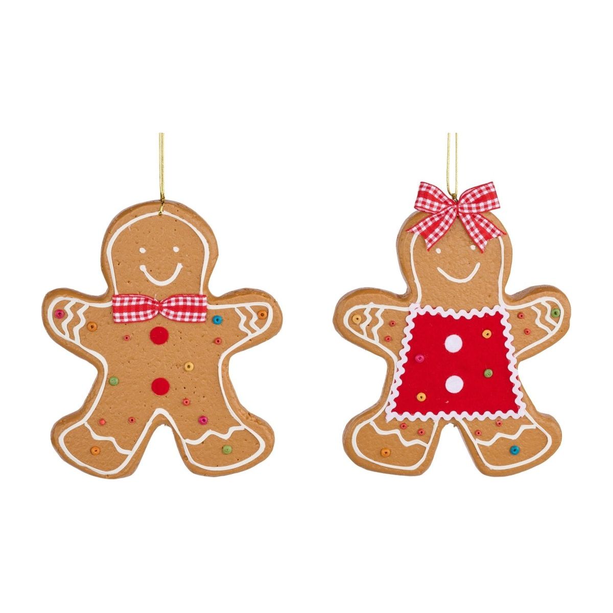Shop For Gingerbread Boy & Girl Ornament