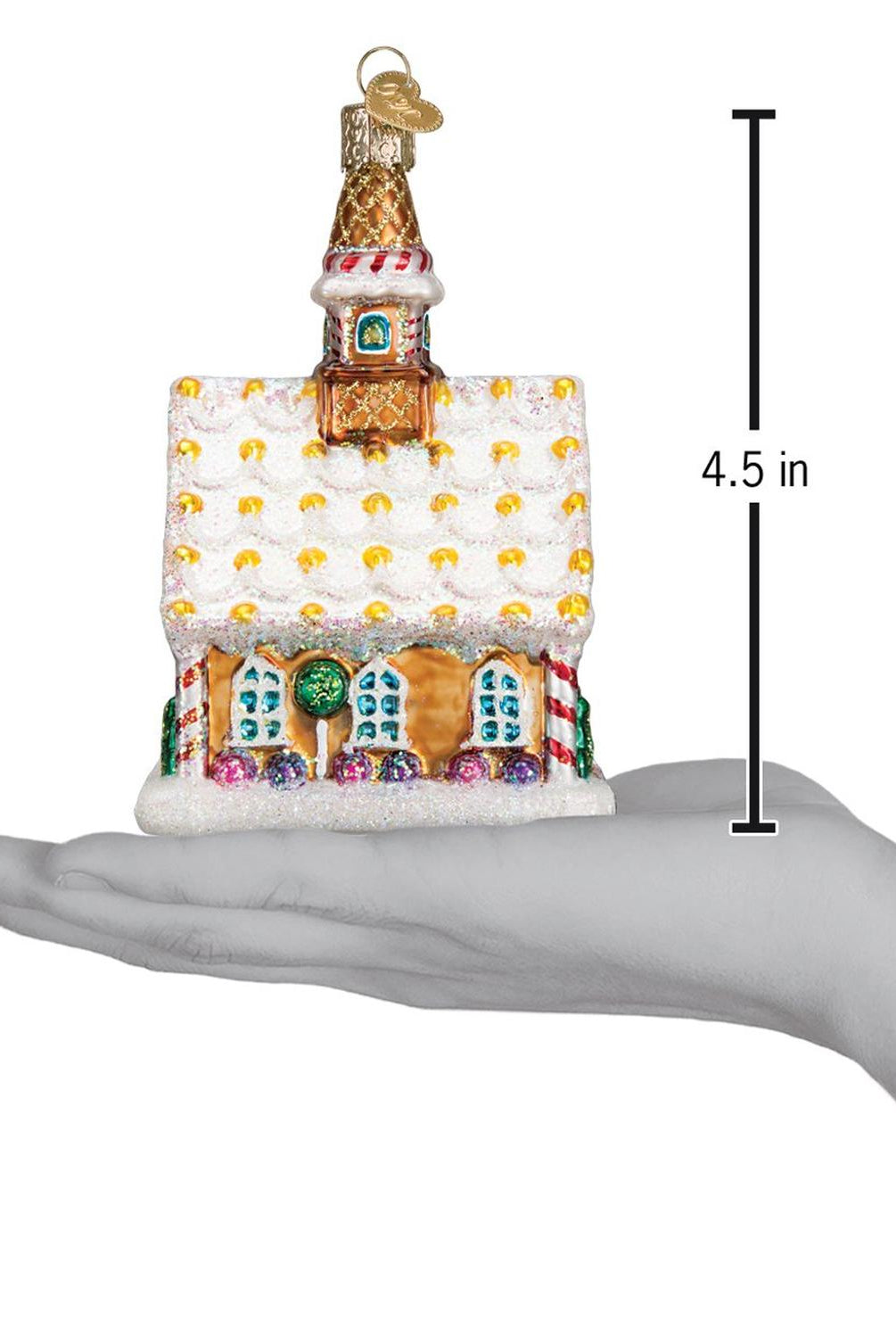 Gingerbread Church Ornament