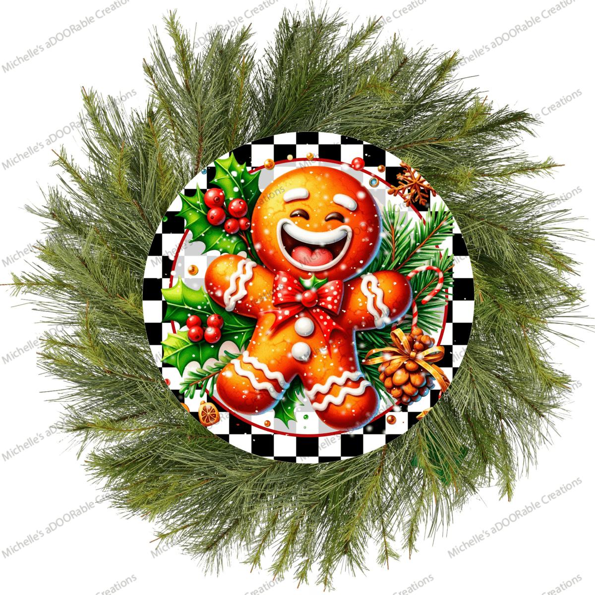 Shop For Gingerbread Cookie Round Sign