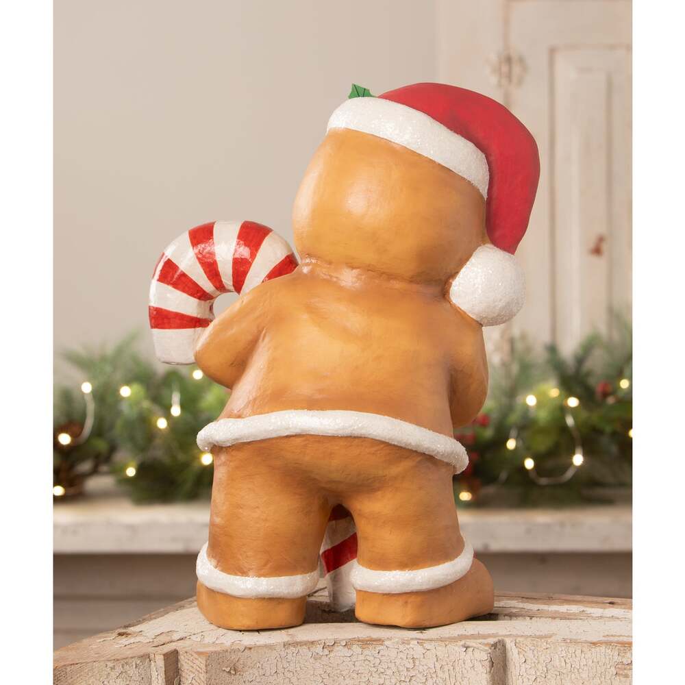 Gingerbread George Christmas Figurine