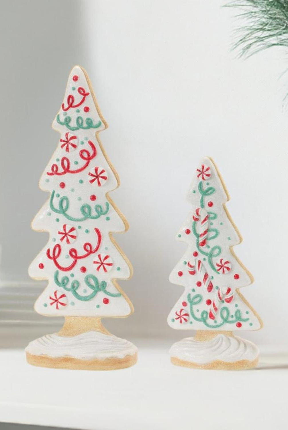 Gingerbread Holiday Tree (Set of 2)