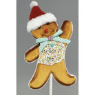 Shop For Gingerbread Man Pick, Teal 19"