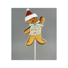 Shop For Gingerbread Man Pick, Teal 19"