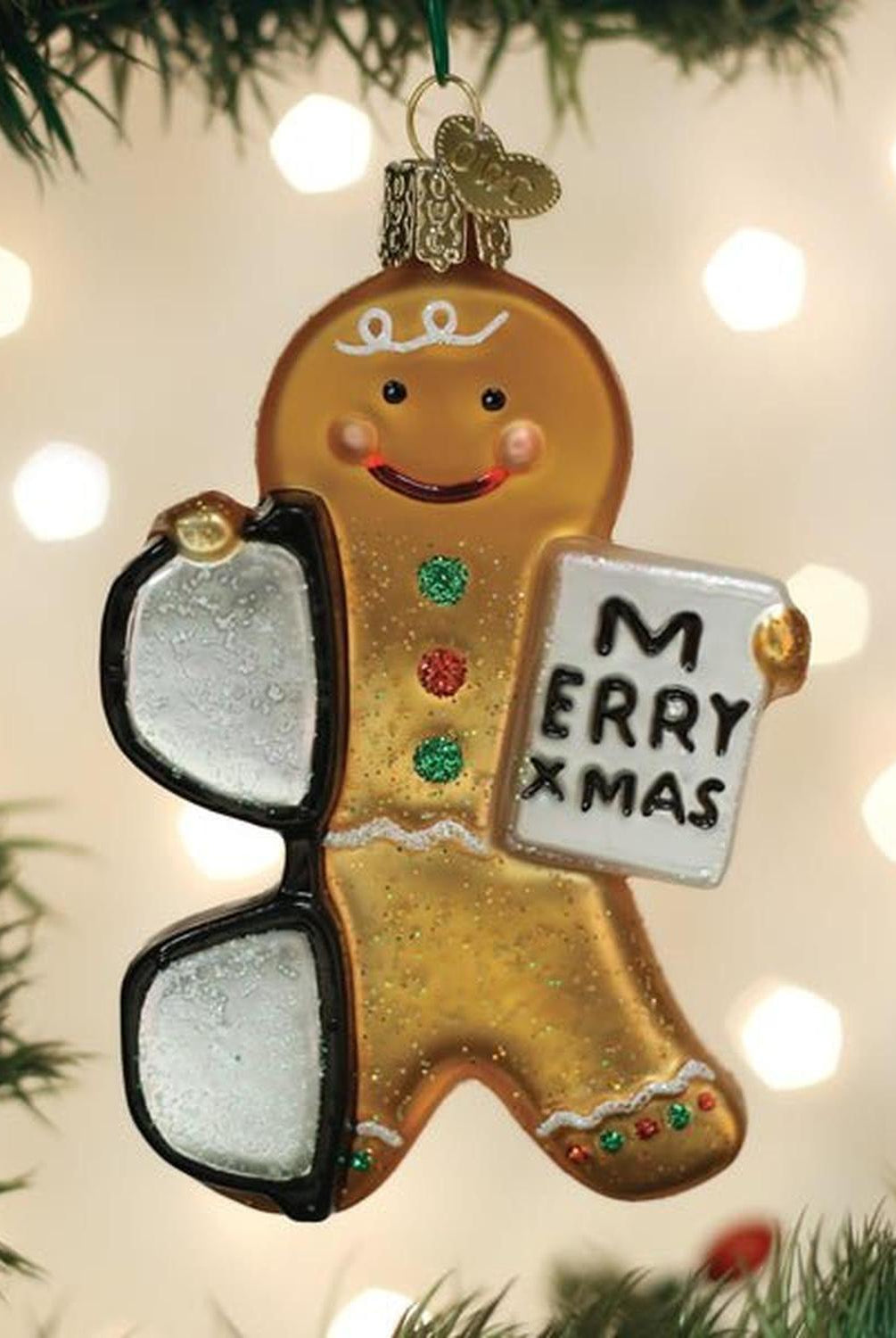 Gingerbread Optometrist Ornament