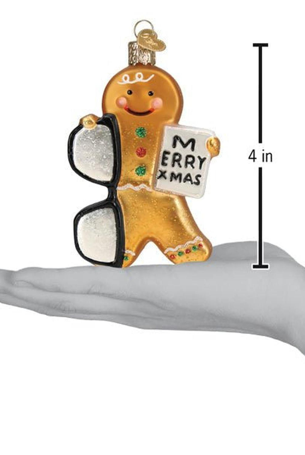 Gingerbread Optometrist Ornament