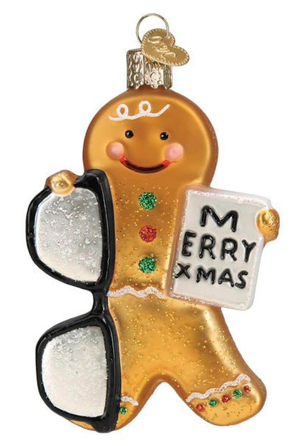 Gingerbread Optometrist Ornament