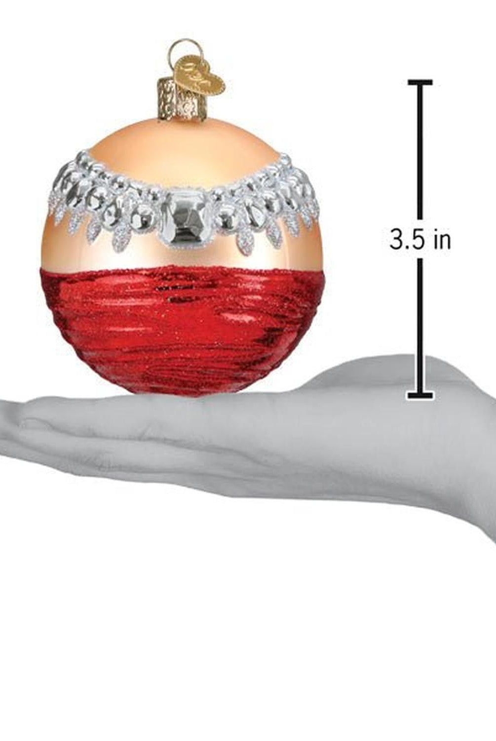 Girl's Best Friend Round Ornament