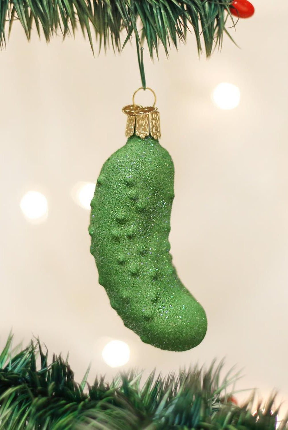 Glistening Pickle Ornament