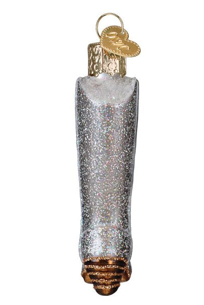 Shop For Glittered Boot Ornament